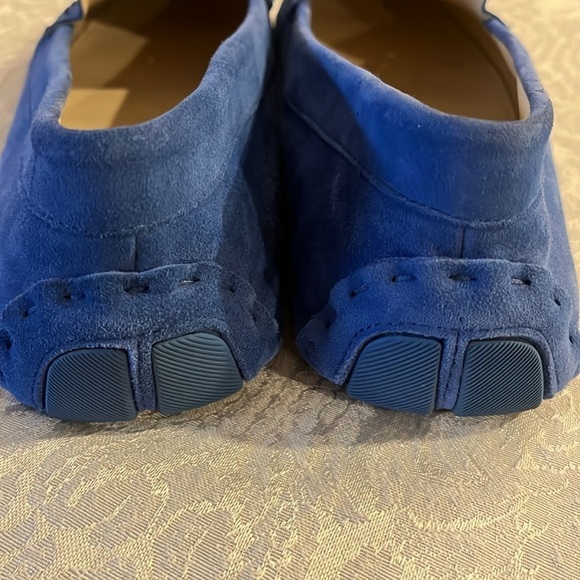 Cole Haan Women's Evelyn Driver Driving Style Loafer, Bright Cobalt Leather, 11B - Picture 5 of 10